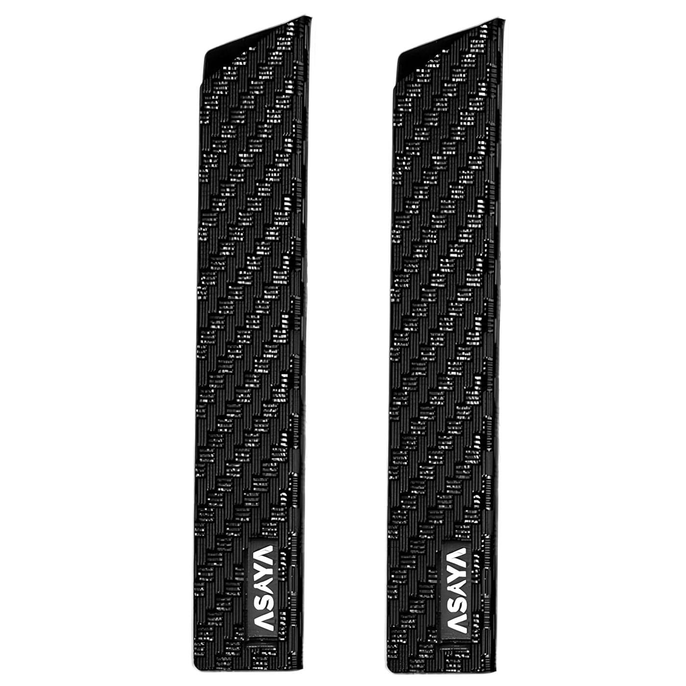 Asaya Professional Knife Edge Guards Two Universal Streak Knife Covers 6 x 1 Extra Strength ABS Plastic and BPAFree Felt Lining nonToxic and Food Safe Knives Not Included 2 Piece S
