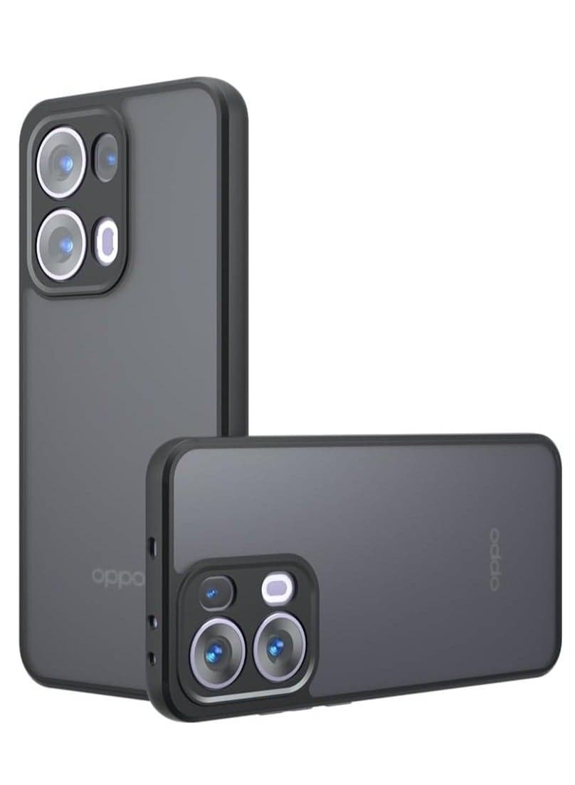 Frosted Case Compatible with OPPO Reno 13 Pro, Selected TPU Material and Four Corner Airbags Shock and Drop Resistance Cover