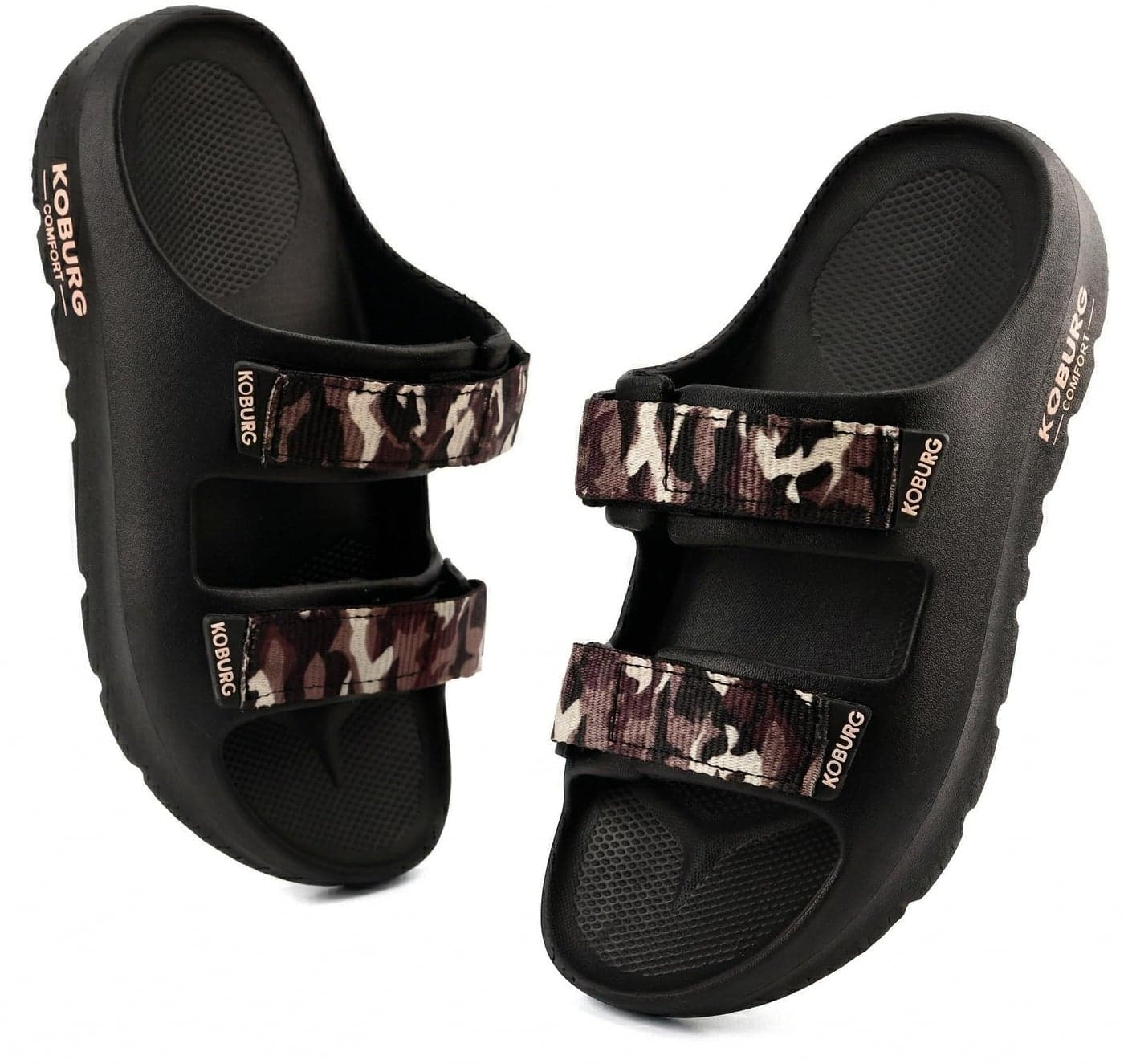 KOBURG NexaLite Kids Sandals|Lightweight|EVA Upper & Sole | Grippy Sole|Flexible Comfort KS-114