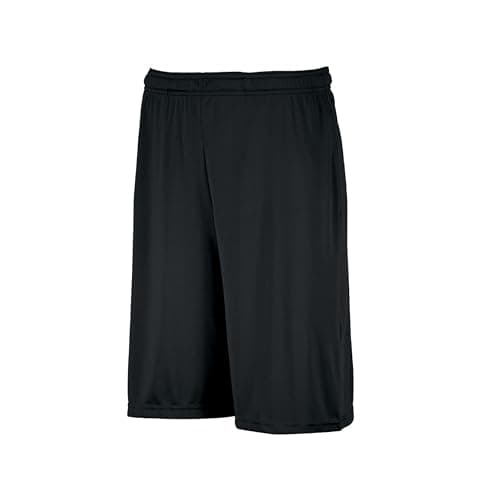 Russell Athletic Men's Dri-Power Performance Short with Pockets Shorts, Black, 3XL