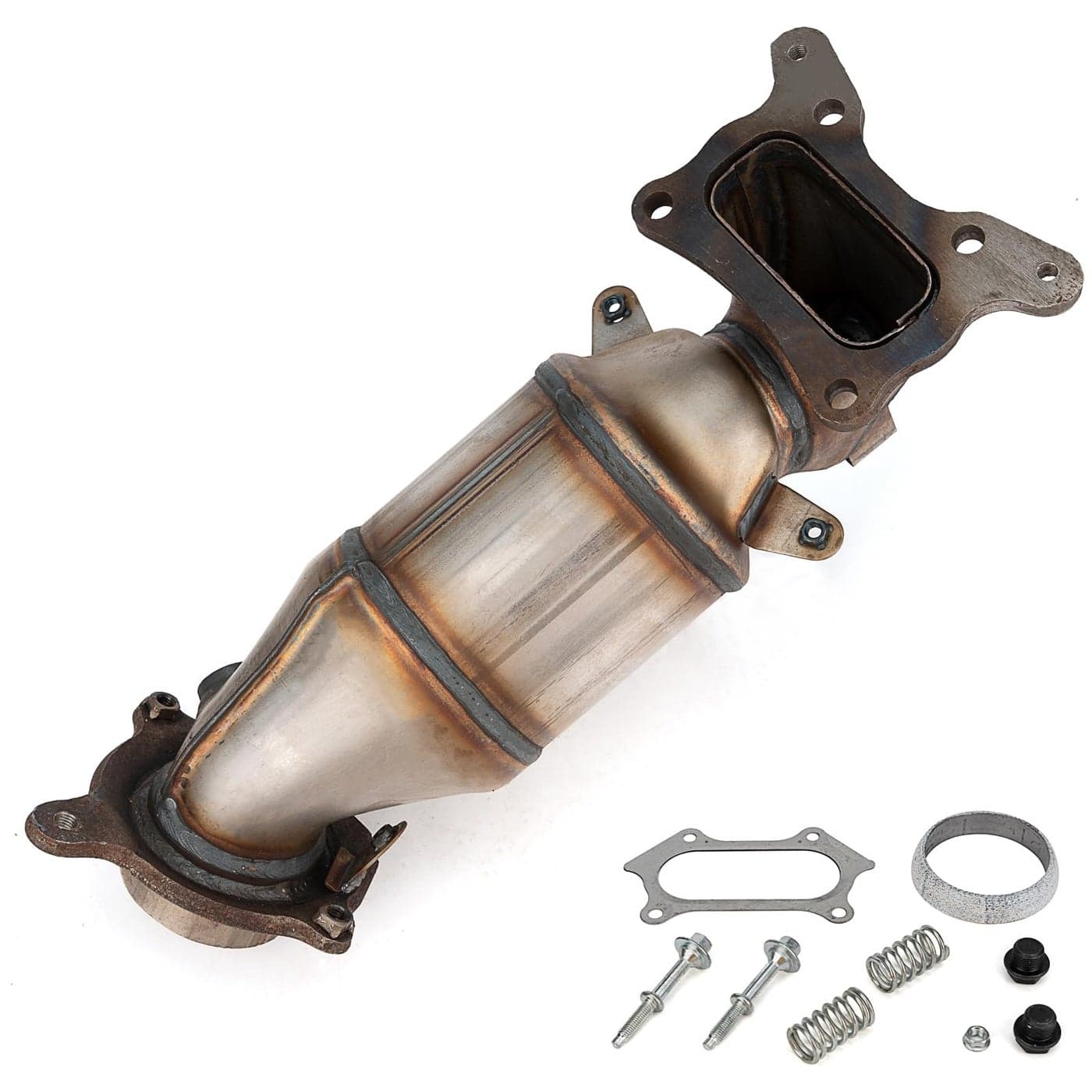 FOMIUZY High Flow Front Catalytic Converter Kit DirectFit Honda Accord 2008 2009 2010 2011 2012 24L Honda Acura 2009 2010 2011 2012 2013 2014 24L