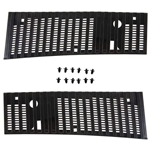 RLBHILON 1Set Hood Cowl Top Grille Compatible with Nissan Hardbody Pickup D21 Frontier Pathfinder 1986 to 1997 Year Finisher Wiper Cowl Grille for 668150S700 668140S700
