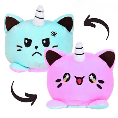 Mini Steps Reversible Unicorn Plush Toy for Kids | Ultra-Soft & Washable Stuffed Animal for Toddlers | Non-Toxic Cute Flip Soft Toy for Girls & Boys | Gift for Babies & Children