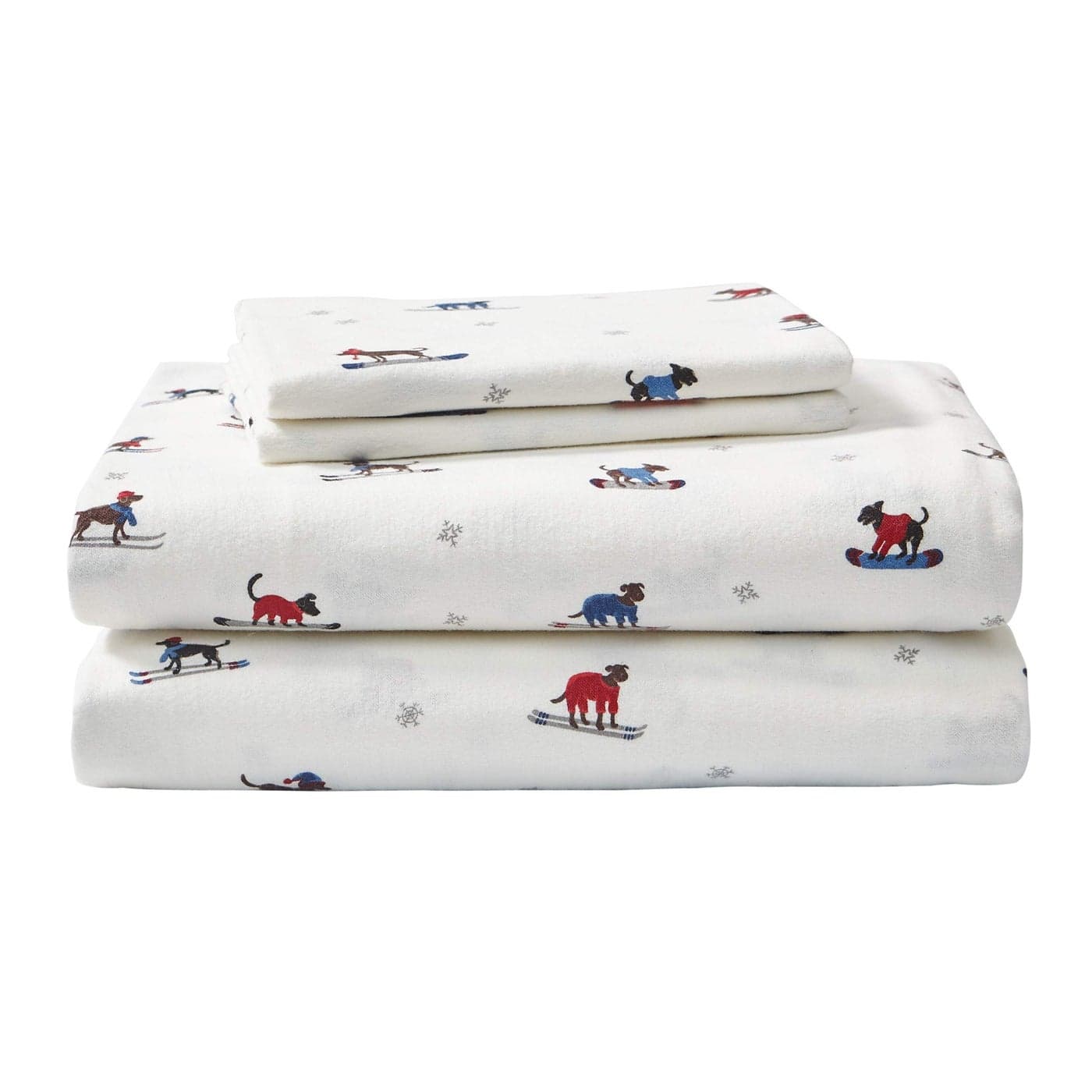 Eddie Bauer Full Sheet Set Warm Breathable Cotton Flannel Bedding with Deep Pockets Brushed for Extra Softness Cozy Home Decor OekoTex Certified Ski Patrol Full
