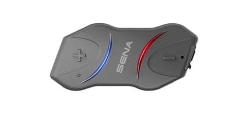 Sena Adult 10R Low Profile Motorcycle Bluetooth Communication System Black Single Pack 2022 US
