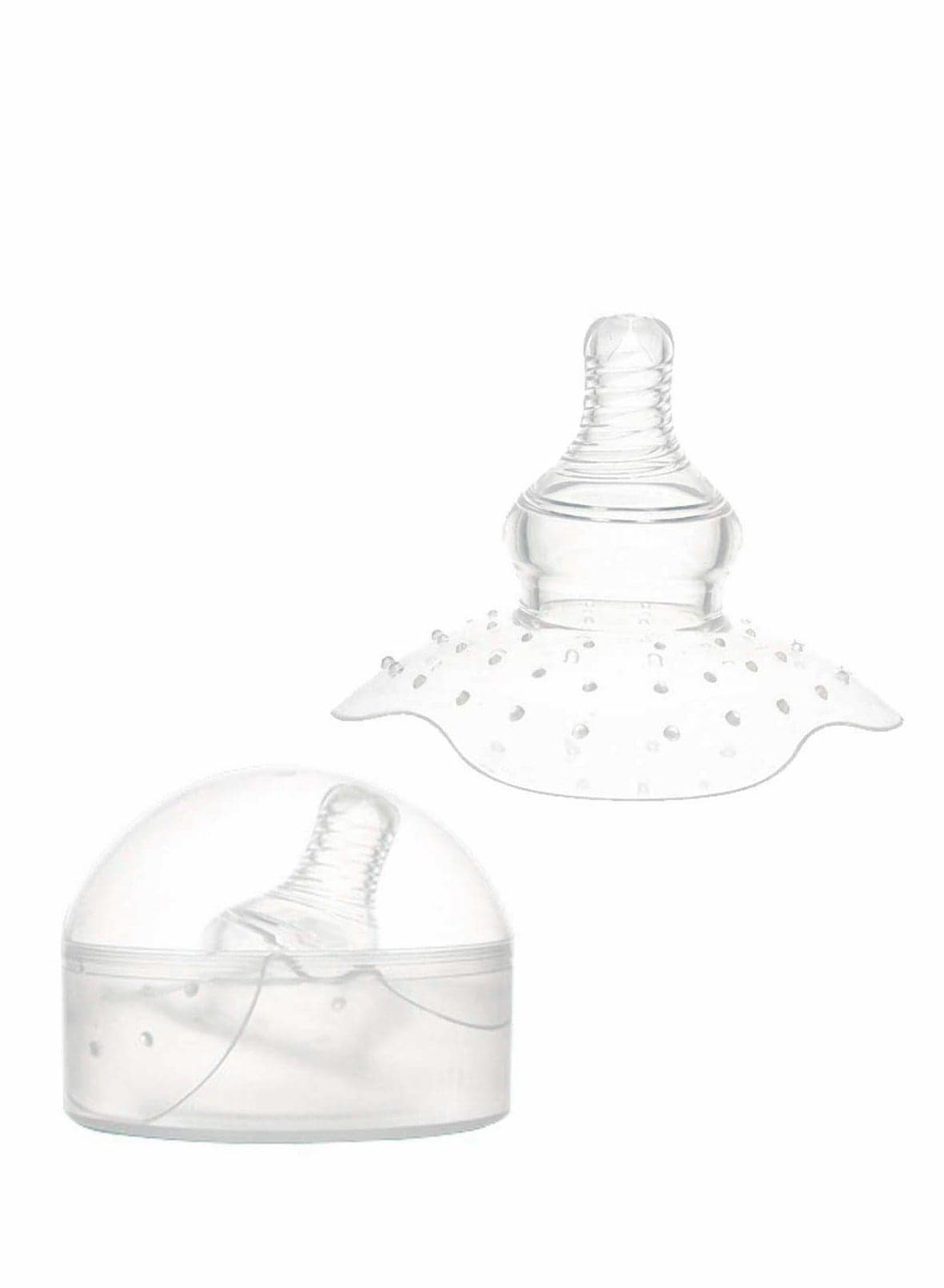 Nipple Shield,Premium Contact Nippleshield, Assist Perfect for Nursing Mothers with Inverted u0026 Sore Nipple with Carrying Case for Breastfeeding Mothers, Non-Toxic, Made Without BPA