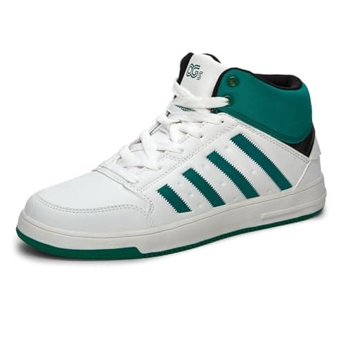 Campus Men's OG-26 WHT/D.GRN Sneakers - 6UK/India OG-26