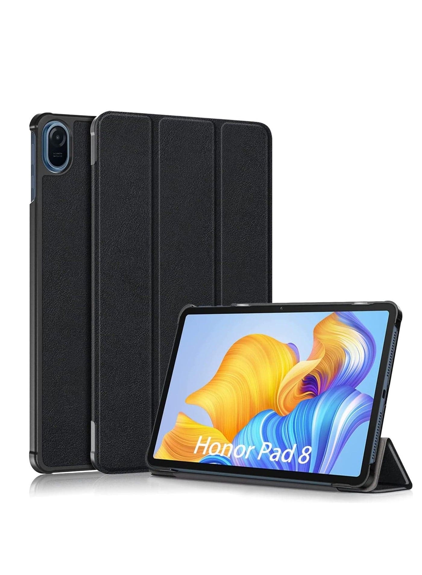 Case for Honor Pad 8 12.0 Inch, Stand Thin Smart Cover with Auto Sleep Wake, PU and PC Anti-scratch Protective Case Compatible with Honor Pad 8 12 Tablet