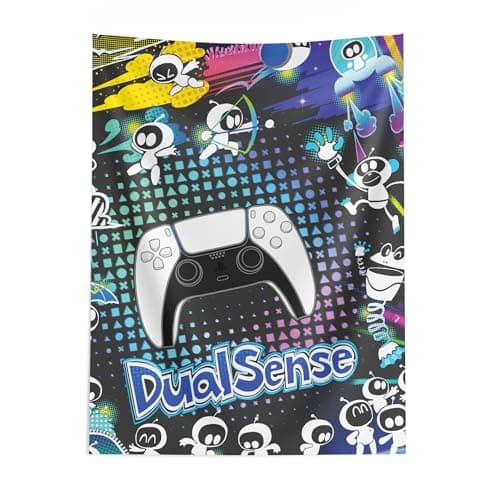Northwest Playstation Astro Bot Woven Wall Hanging, Fabric Poster Wall Art, 40x57 inches