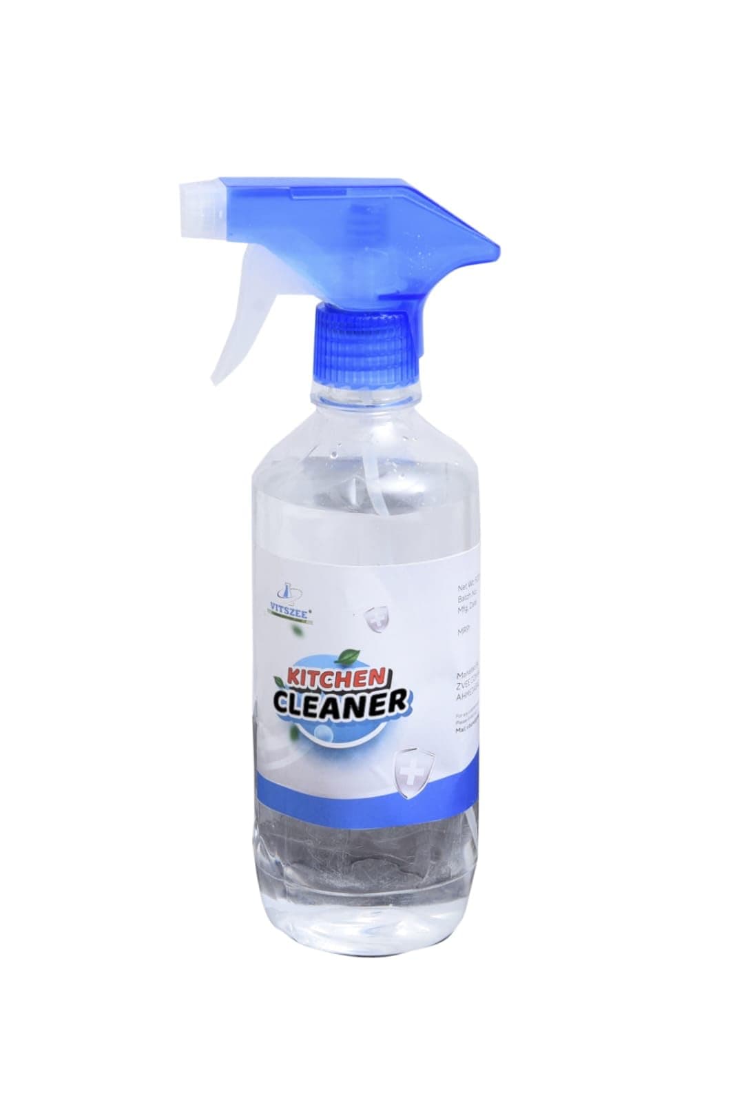 VITSZEE Kitchen Cleaner 500ml Power Shine Degreaser Spray For Gas Stove, Sink, Kitchen Slab, Exhaust Fans Tiles, cabinets multipurpose