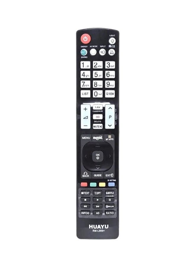 Remote Control For LG LCD/LED TV Black