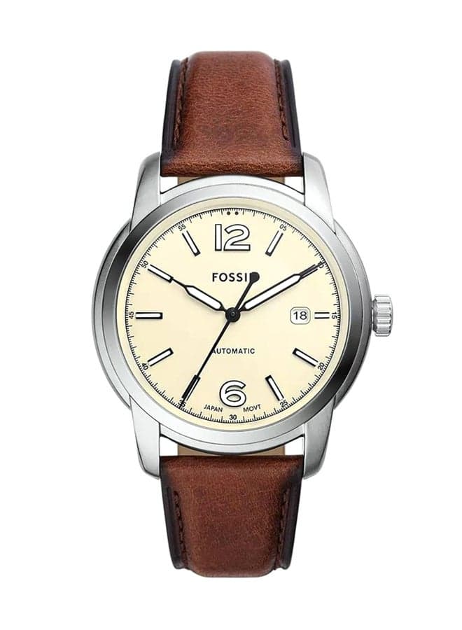 Men Heritage Round Mechanical Watch ME3221 - 43 mm - Brown