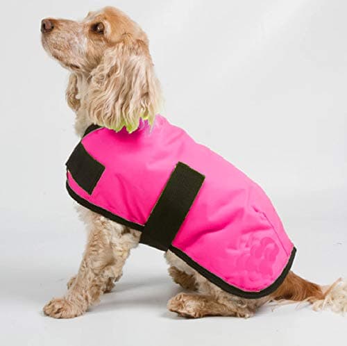 KOZI PET Dog Winter Ultra Warm Coat Thicker Fleece Dog Hoodie Vest for Cold Weather