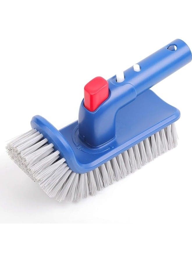 Pool Brush Head for Cleaning Pool Walls,Steps u0026 Corners,Rotatable Hand Scrub Brushes,for Inground/Above Ground Swimming Pool,Spa, Bathroom, Hot Tub, Kitchen, Sepetrel