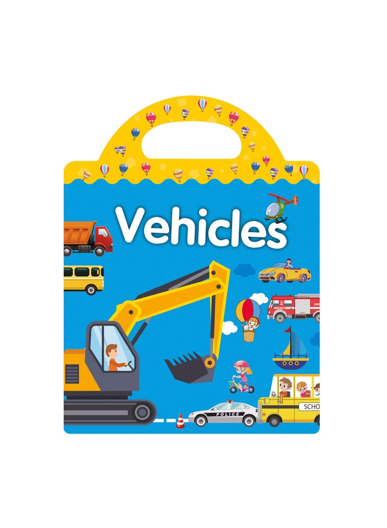 Reusable Children'S Sticker Book, Boys And Girls Birthday Gift Sticker Toys, Early Education Concentration Training Toddler Learning Toys, Reusable Children'S Static Scene Sticker Book (Transportation)