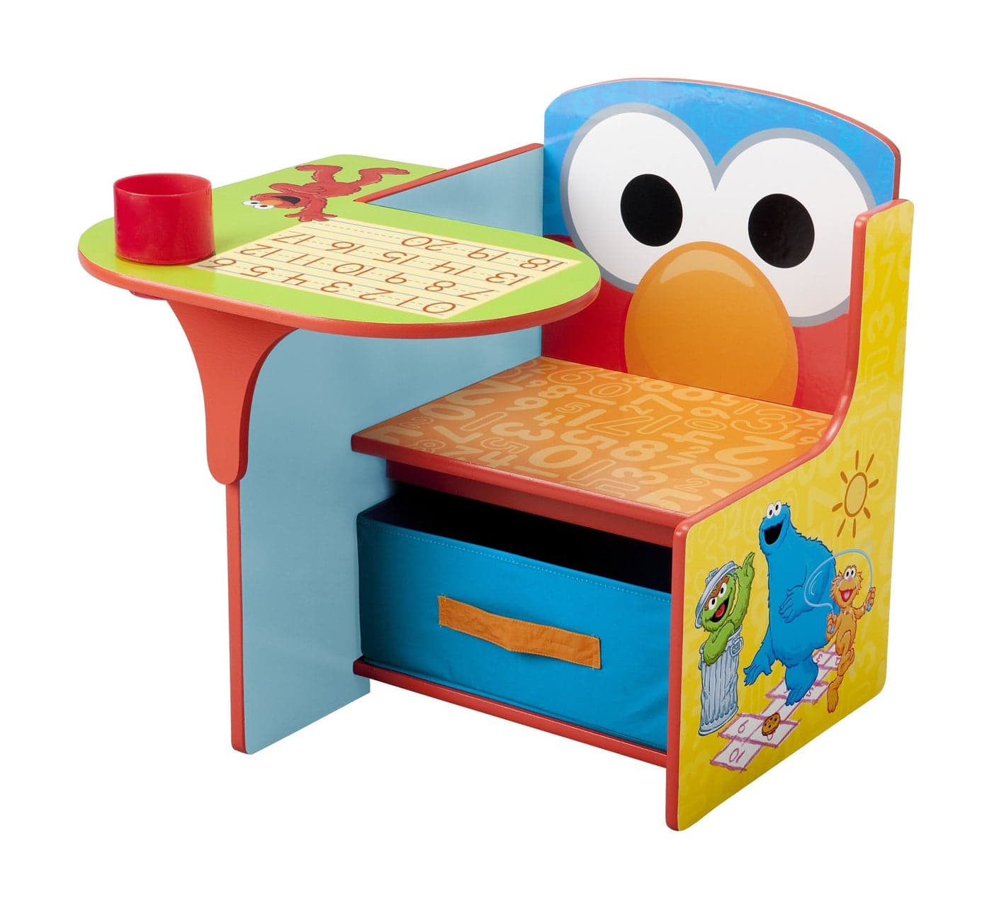 Delta Children Chair Desk With Storage Bin Sesame Street