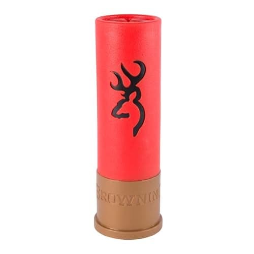 Browning Pet Training Tools, Durable Dog Toys for Tug and Fetch, Rubber Duck Rope, Shot Shell Red Squeaker Toy, One Size