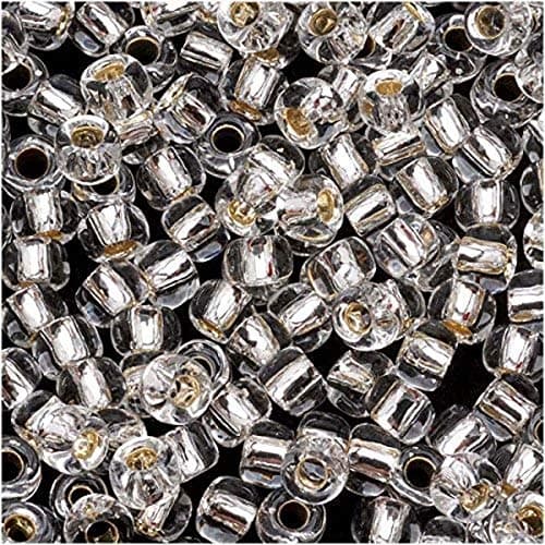 Toho Seed Beads, Silver Lined Crystal
