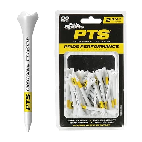Pride Professional System Evolution Tee, 2-3/4 inch - 30 Count (Yellow)