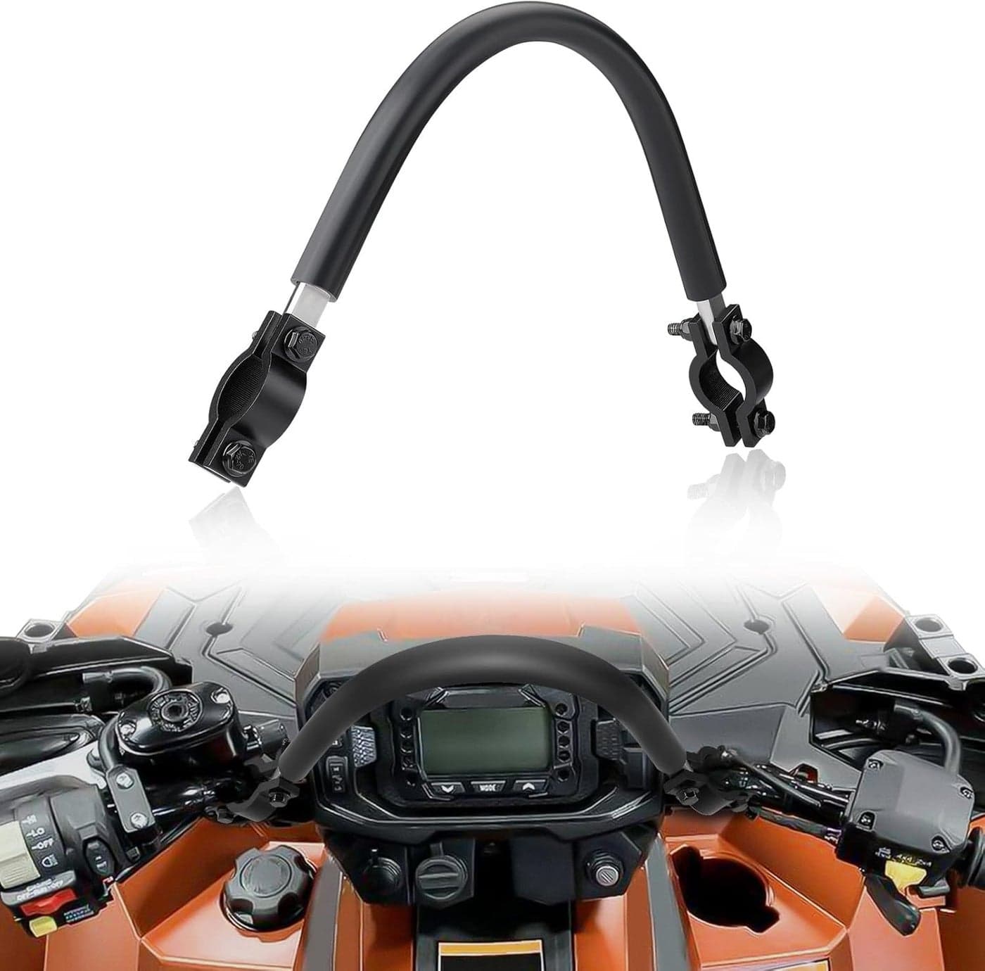 KEMIMOTO Universal ATV Mud Strap for 7/8-11/8 Inch Handlebars