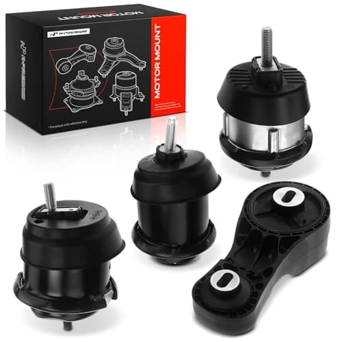 APremium 4pcs Engine Motor and Transmission Mount Kit Compatible with Chevrolet Traverse 20092017 GMC Acadia 20092016 Buick Enclave Saturn Outlook 36L Automatic Replace 215147744 25840450