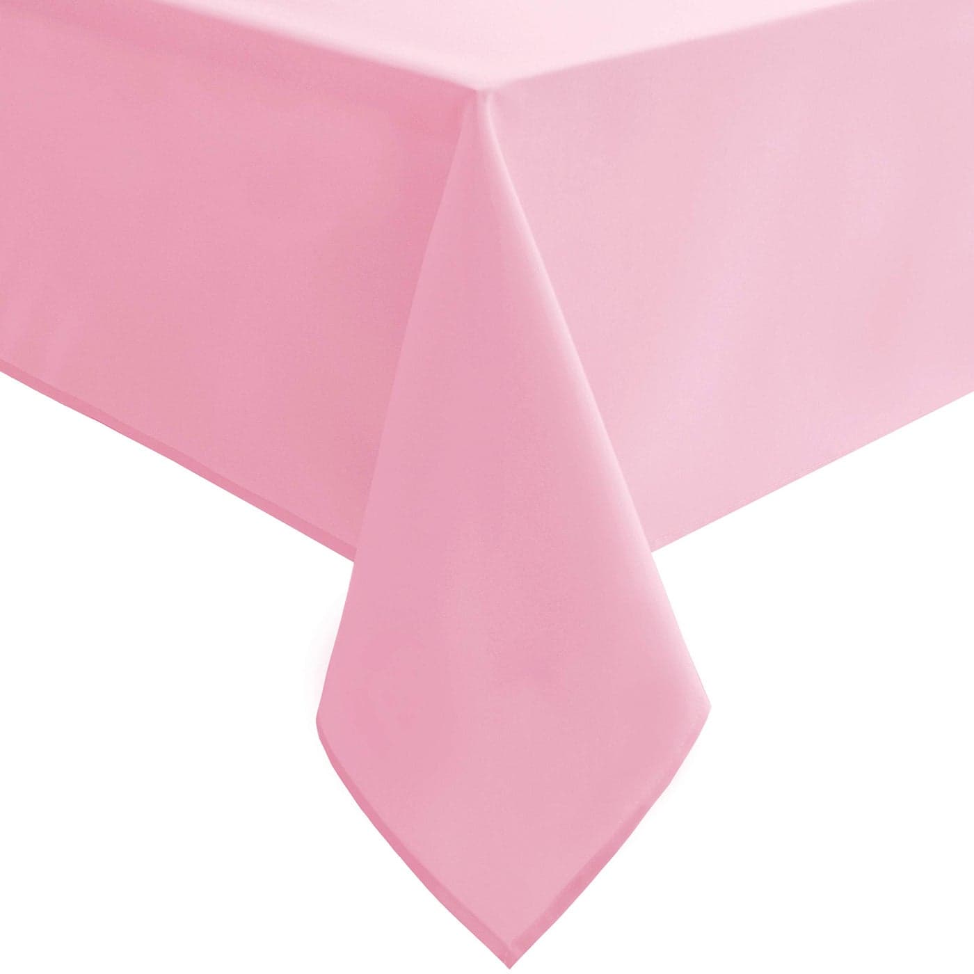 Hiasan Pink Tablecloth Rectangle Waterproof Spillproof and Washable Oblong Table Cloth for Dining Room and Kitchen 54 x 120 Inch