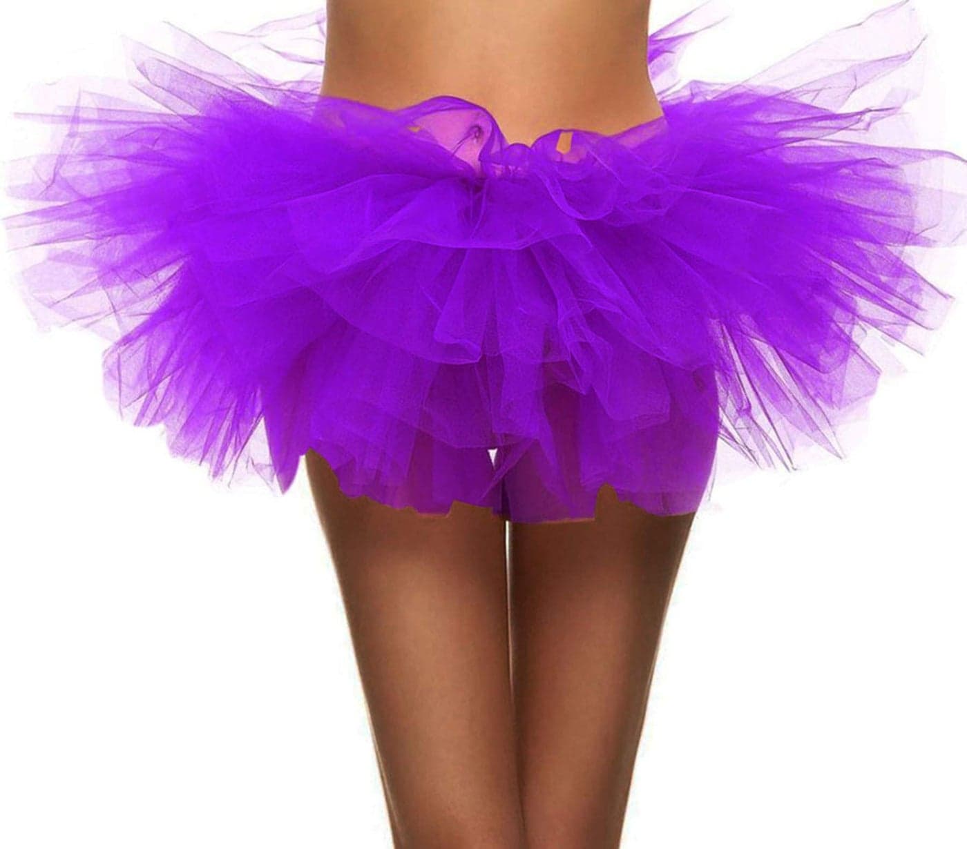Purple Tutu Skirt for Women Women's Cosplay Costume Ballet Warrior 5K, 10K Fun Dash Run Adult Tutu, Purple Tutu