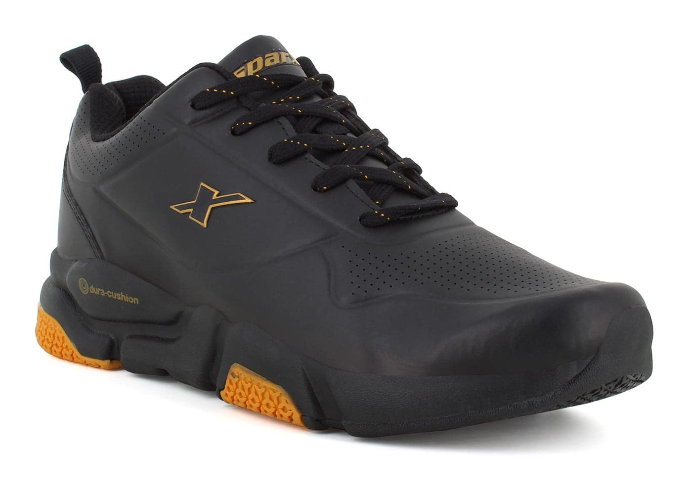 SPARX Mens SM 661 | Enhanced Durability & Soft Cushion | Black Running Shoe - 7 UK (SM 661)