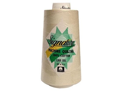 Signature Thread Signature 100% Ctn Quilt Thread 3000yd Parchment Cotton 3000 Piece (SIG47.3),Beige