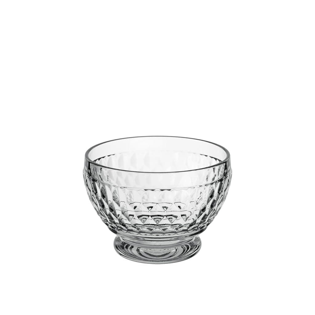 Villeroy Boch Boston Colored Individual Bowl Clear 45 Diamond Faceted Crystal