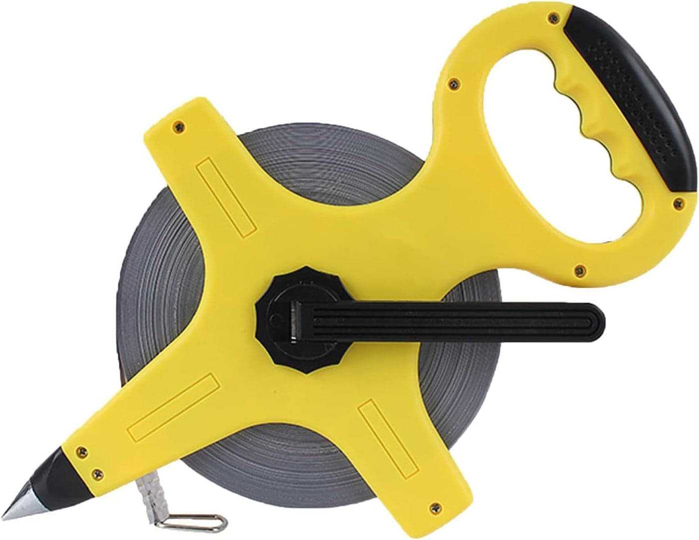 Cyrox 100ft165ft Measuring Tape Tool With Winding Handle Plastic Measuring Tape for Home Professional Industrial Use 1Pcs 30 Meter