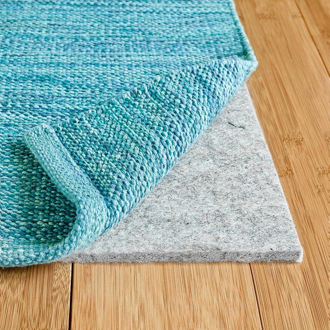 RUGPADUSA Basics 410 x 710 14 Thick 100 Felt Protective Cushioning Rug Pad Safe for All Floors and Finishes Including Hardwoods