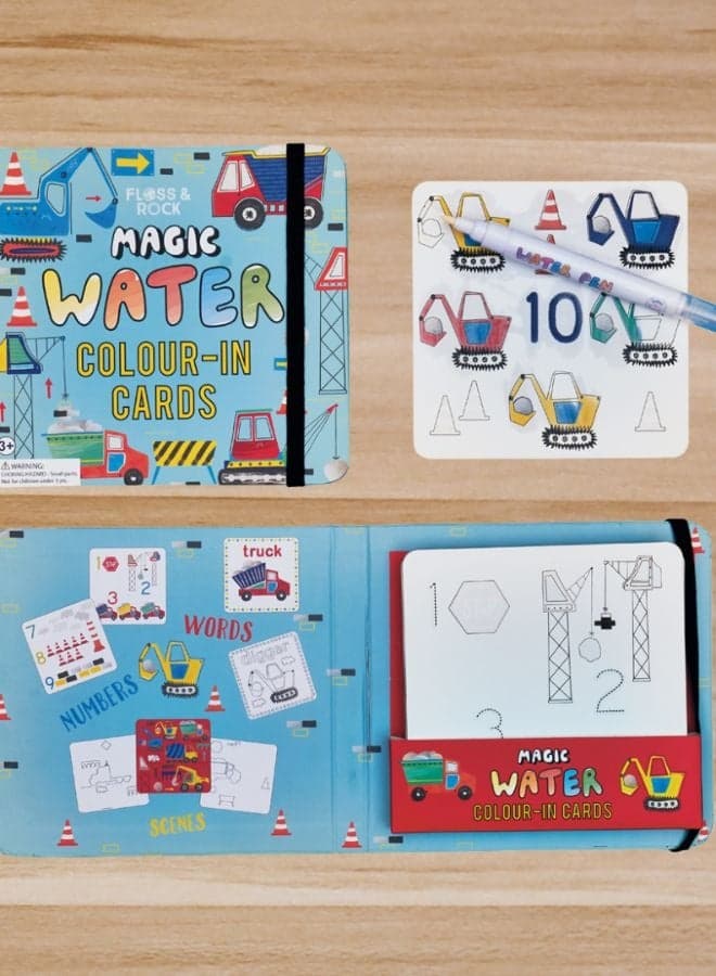 Multicolour Water Colouring Cards Set