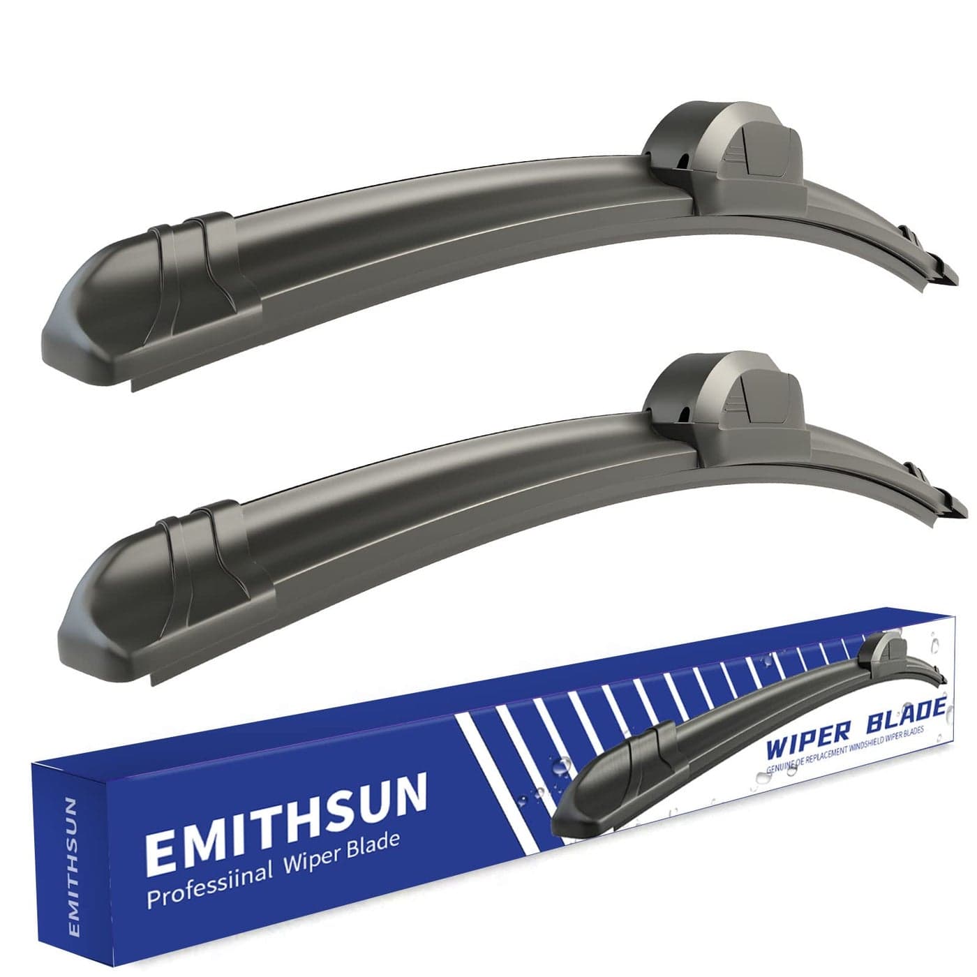 EMITHSUN OEM QUALITY 28 14 Premium AllSeasons Stable And Quiet Windshield Wiper BladesSet of 2