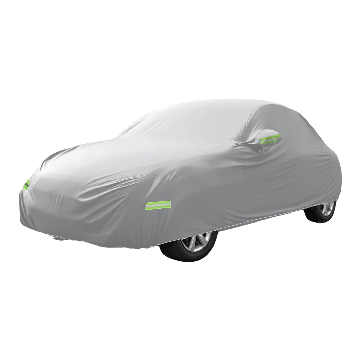 X AUTOHAUX for Volkswagen New Beetle Cover Car Cover for Volkswagen New Beetle 19982019 Outdoor Full Car Cover All Weather Protection with Zipper Silver Tone