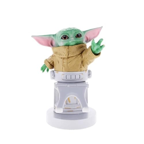 Exquisite Gaming The Mandalorian The Child Star Wars Original Mobile Phone Gaming Controller Holder Device Stand Cable Guys Licensed Figure Green