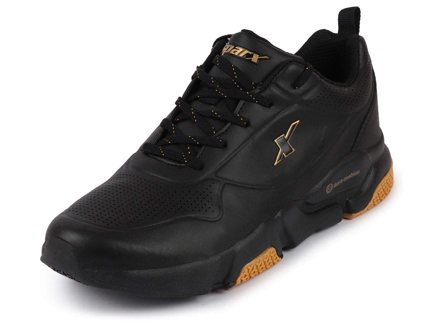 SPARX Mens SM 661 | Enhanced Durability & Soft Cushion | Black Running Shoe - 6 UK (SM 661)