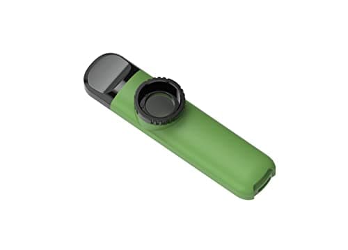 Kazoo Easy to Learn Musical Instruments Colorful Kazoos with 4 Replacement Flutes Diaphragms Lanyard Green