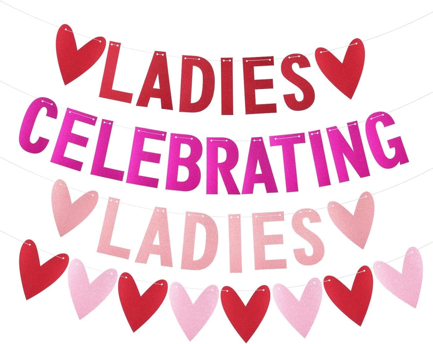 Epakh 4 Pcs International Womens Day Decorations Womens History Month Party Decorations Ladies Celebrating Ladies Banner Feminist Party Bunting Decor Supplies for Home