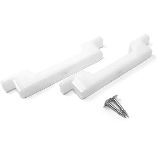 False Front Cabinet Clips 4-1/2" - Fake Drawer Clips/False Drawer Front Clips - 1 Set (2 Clips)