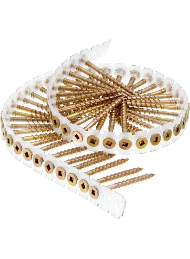 Senco 08F200Y Duraspin# 8 by 2" Subfloor Collated Screw (1, 000per Box)