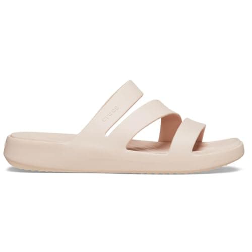 Crocs Women's Getaway Platform Strappy Sandals, Quartz, 8