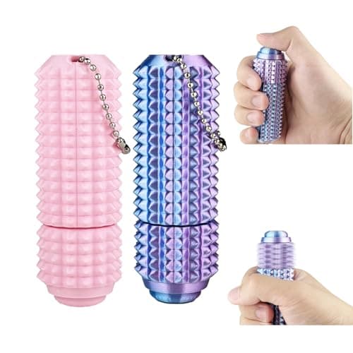 Button ClickSpinnersPain Stim3in1 Design of Little Ouchies Fidget Toy with KeychainSpiky Toys for Adults