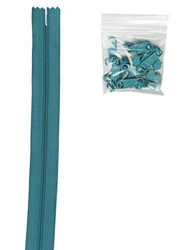 Zippers by The Yard (4yds) -Emerald Green