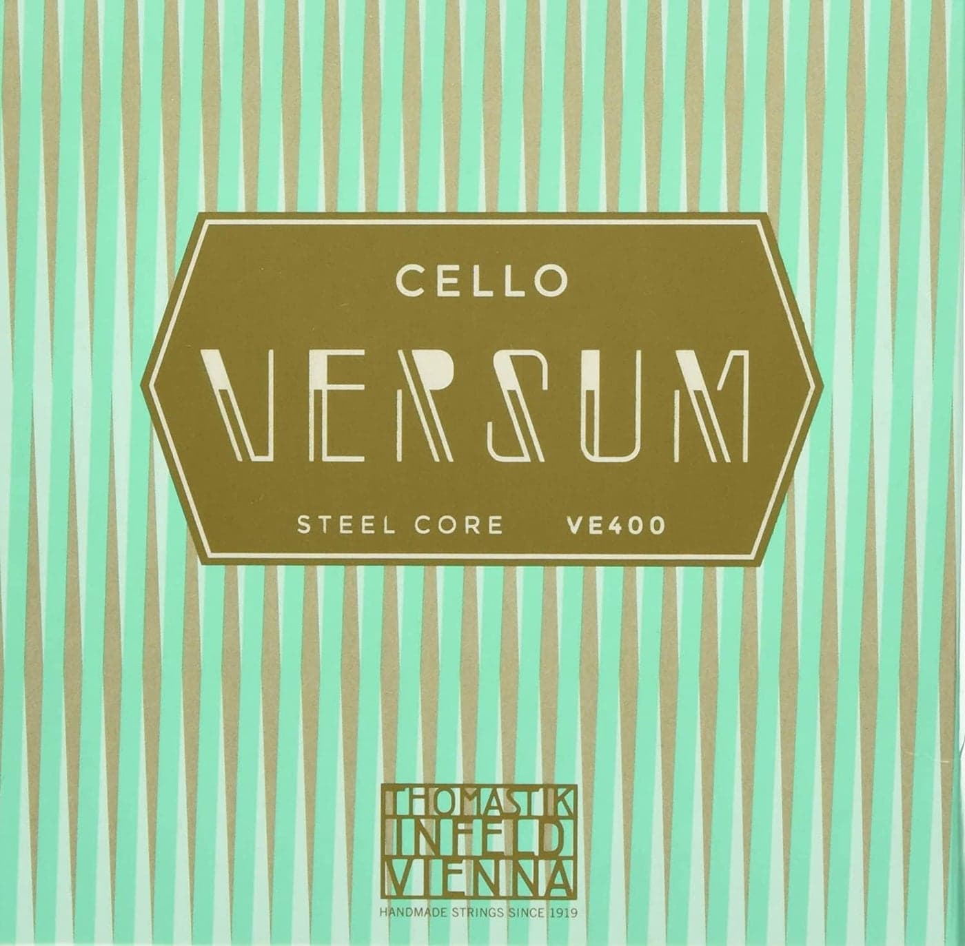 Thomastik-Infeld Versum - Cello String Set - Consists of VE41 VE42 VE43 VE44 Cello Strings with Smooth Bow Response and Balanced Tension for Exceptional Sound - Durable and Versatile Strings