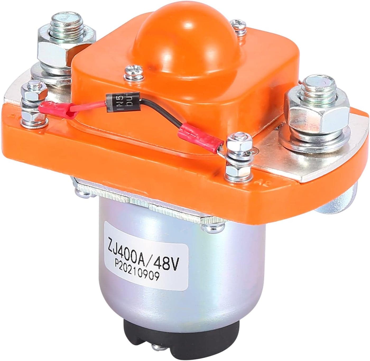 X AUTOHAUX MZJ-400A Main Contactor Solenoid for Golf Cart - 48 Volt 400A Replacement