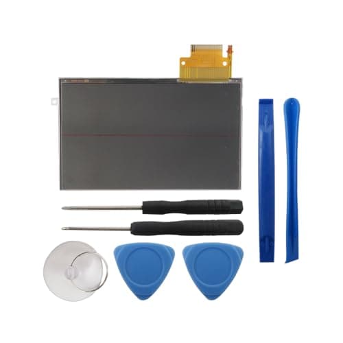 LCD Screen Backlight Display Replacement with Tool Compatible for Sony PSP 2000 2001 Slim