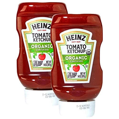 Heinz Tomato Ketchup Organic Certified, 14 oz / 397 g, 2 Pack