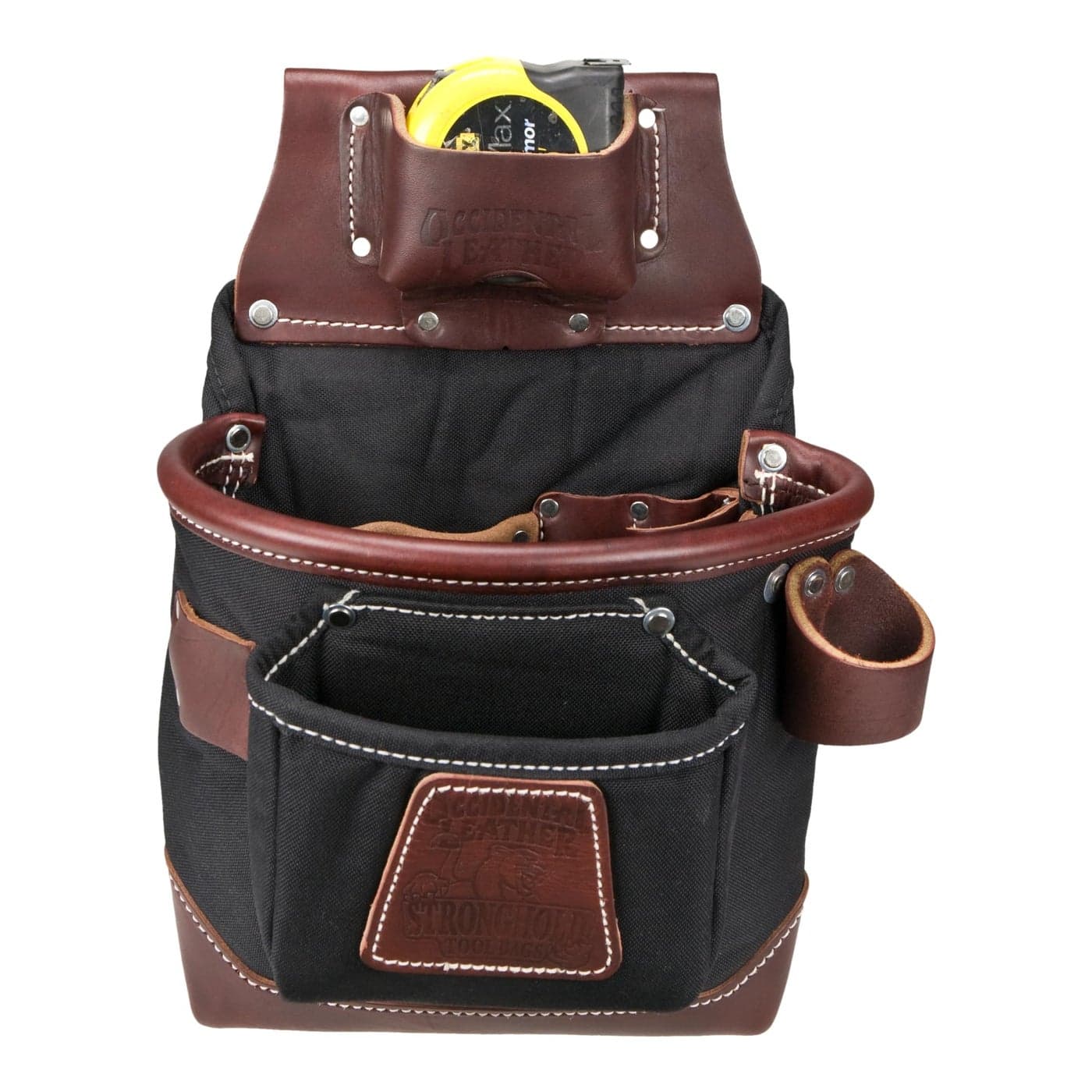 Occidental Leather FatLip Tool Bag 13 Pockets Tool Holders Made in USA