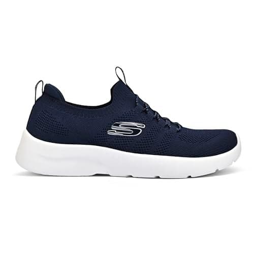 Skechers Womens Dynamight 2.0 Navy Casual Slip On Shoe